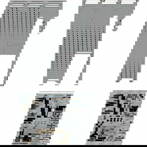 58 Piece 180 x 540mm Magnetically Interlocking CMM Fixture Kit